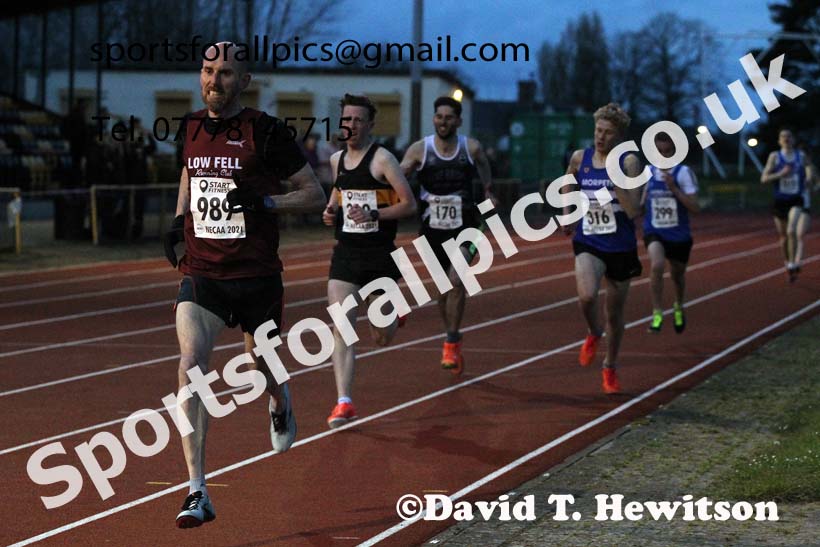 1500 metres, North East Grand Prix No. 1, Monkton on Wednesday, April 28th, 2021. Photo: David T. Hewitson/Sports for All Pics